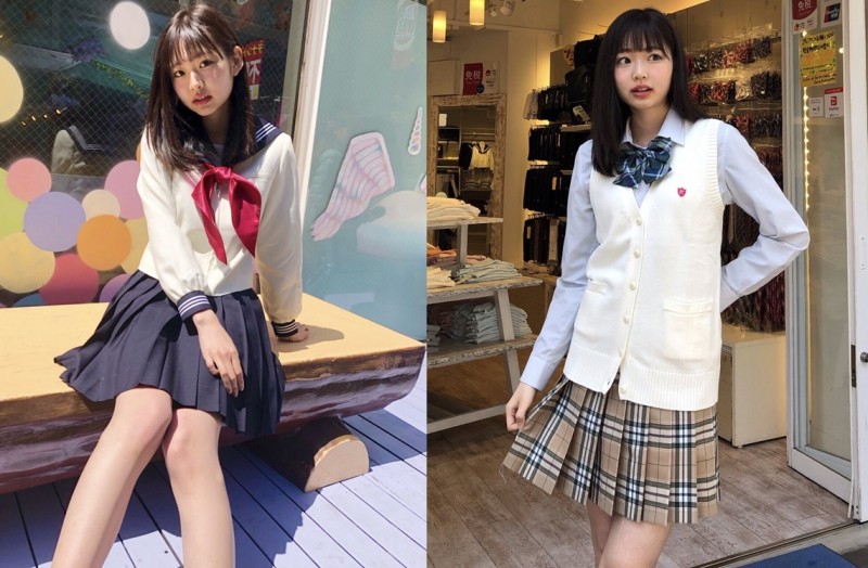 【GG扑克】專業制服模特「八伏紗世」170公分大隻馬身材+黑長直髮 神之BODY無誤啊