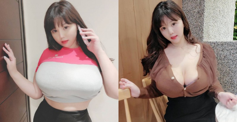 【GG扑克】巨乳外送妹「張維亞」按門鈴:「這是您點的飲料『大奶薇薇』」