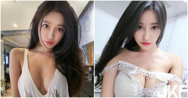 【GG扑克】惹火妹子「中路大開」!胸前「深溝雪乳」大到要溢出了!