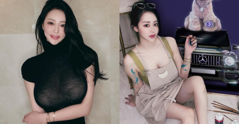 【GG扑克】南韓「巨乳畫家」胸前渾圓遮不住 網友:激起我想當插畫家的想法