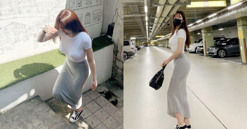 【GG扑克】停車場遇「超火辣妹子」銷魂曲線難以抵擋!隱藏起來的豐滿身材讓人受不了