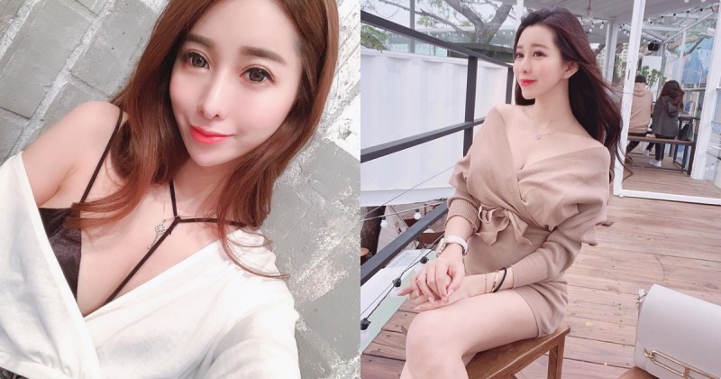 【GG扑克】甜心DJ「Ivy」涼涼天氣露出辣腿,往上看還有「超深長事業線」!