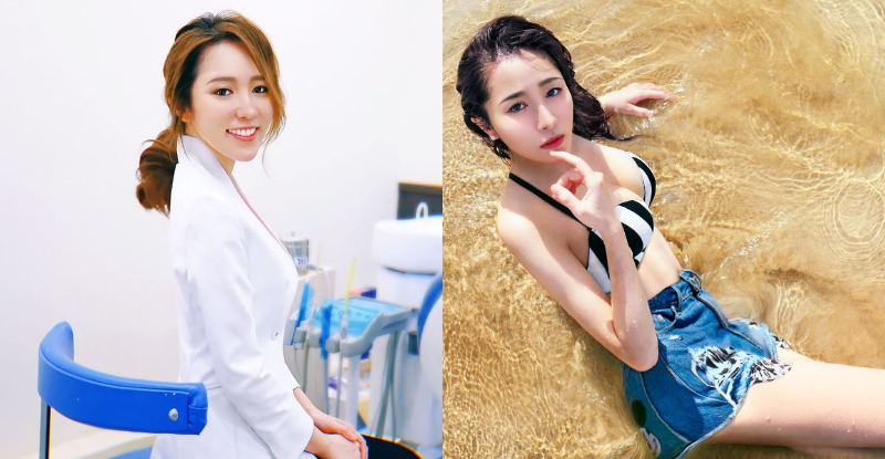 【GG扑克】掛號先!最美女牙醫師「劉芷伊」笑容燦爛又完美,窈窕美體讓病患看診也超陶醉!