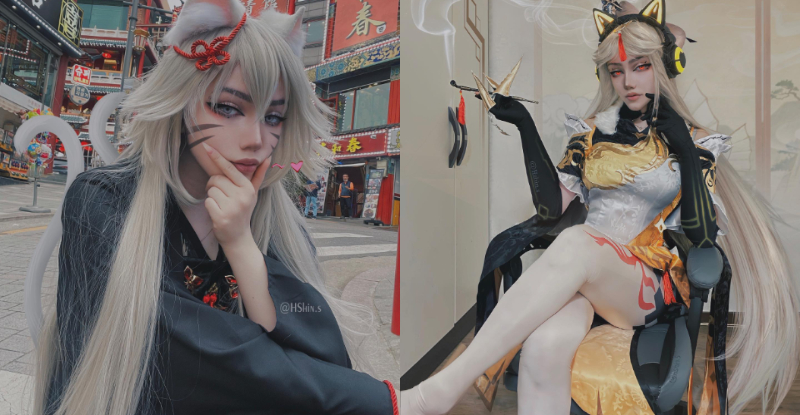 【GG扑克】俄羅斯正妹Coser基因優勢太強　造型百變可性感可帥氣…怎麼裝扮都搶眼