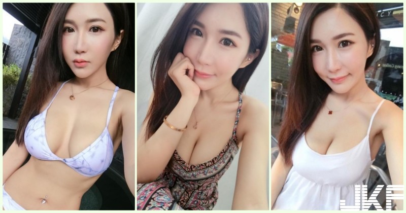火辣辣！超極品「爆乳奶油妹」乳量整個好飽滿！極誘惑的「邪惡身材」引人遐想…