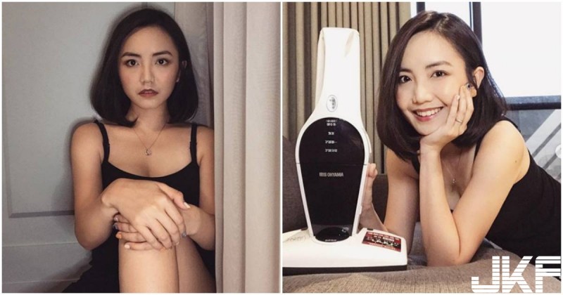 【GG扑克】性感人妻「養眼曲線辣翻」，穿小可愛用吸塵器，好身材擋不住！