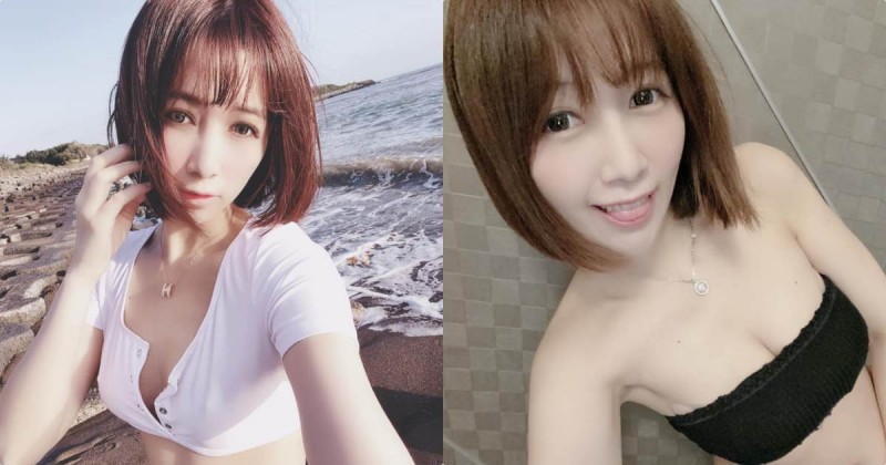 【GG扑克】正妹Annbabe安安「短上衣火辣解扣」,酥胸微露立刻撩倒粉絲!