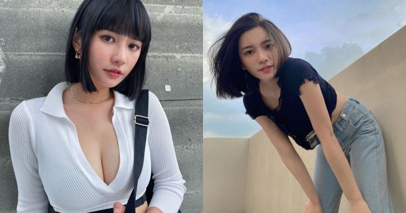 【GG扑克】超辣!鄰家女孩剪短髮後「改走性感路線」,「迷人事業線」讓人看暈了!