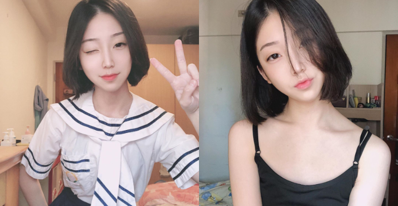 潛力股預備！「纖君」白嫩鎖骨性感力噴發，女人味鳳眼讓司機甘願等她長大！