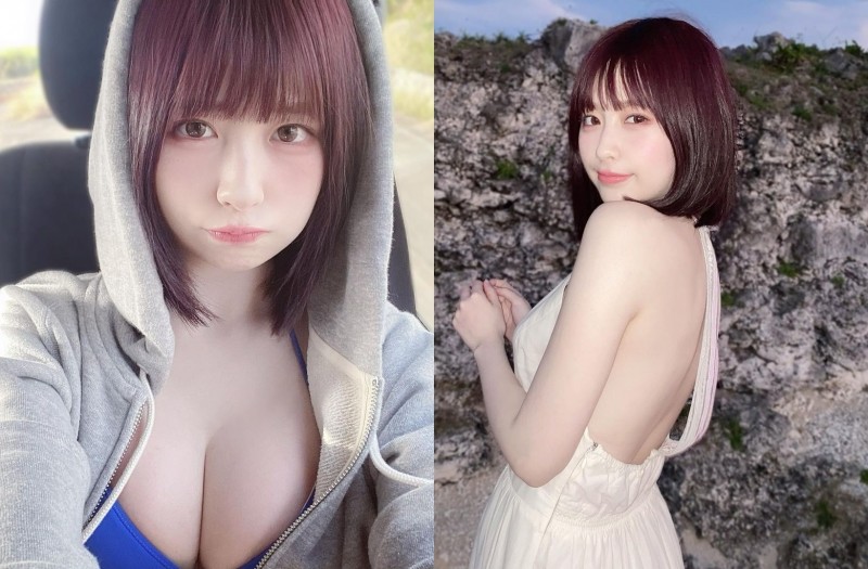 精靈系美少女「宮內凜」無辜表情萌到一個犯規　低胸炸出「深邃人字溝」整個乳香四溢