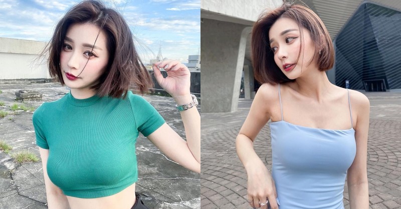 【GG扑克】清新短髮正妹「彤羽」外拍氣質好迷人,甜美臉蛋下身材有點兇啊!