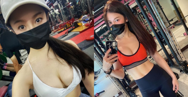 【GG扑克】運動系正妹「江琪琪」秀性感馬甲線 結實美臀夾住小丁太火辣