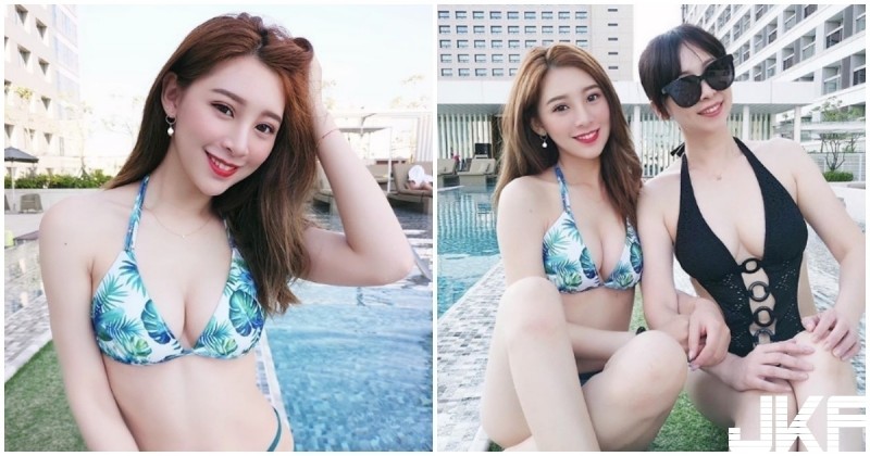 【GG扑克】根本是姐妹!美乳正妹曬「超猛比基尼照」,旁邊的媽媽身材也太好了!