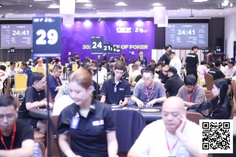 【EV扑克】CSOP潮汕杯 | 邱爽勇夺开幕赛桂冠！主赛事第一轮A组何宗钖429,000记分牌带领38位选手晋级Day2