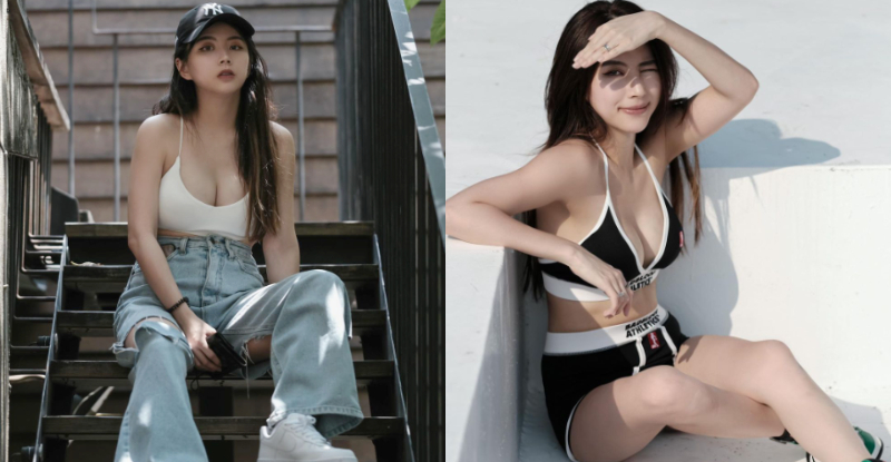 【GG扑克】「超兇辣媽」樓梯間曬美胸，「深美濠溝」狂引邪惡目光