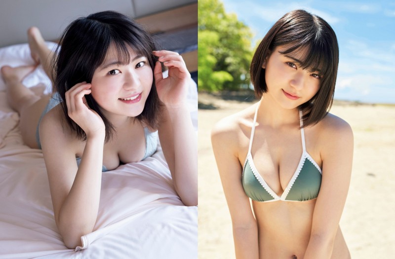 【GG扑克】短髮美乳小清新「山田南実」甜美長相配豐滿身材超犯規 飽滿上圍整個呼之欲出
