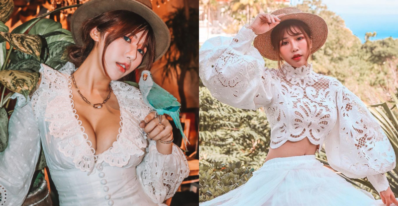 巴洛克少女！「彌海砂Sarre」精美洋裝偷曬小蠻腰，「兇猛玉兔」也失控蹦出