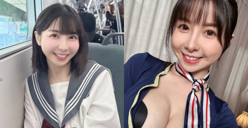 小惡魔系肉食女Tiny多重身分讓人著迷　女僕、學生、空姐兜擠？