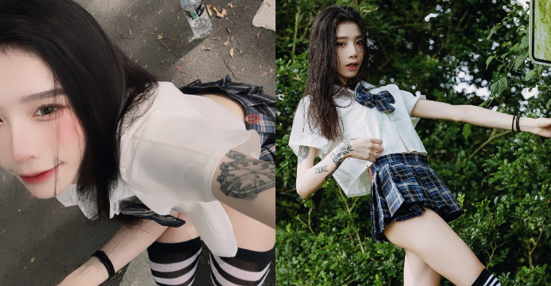 【GG扑克】迷失的小學妹「寶尼」路邊太誘惑，「犯規露屁股」小心被抓走！