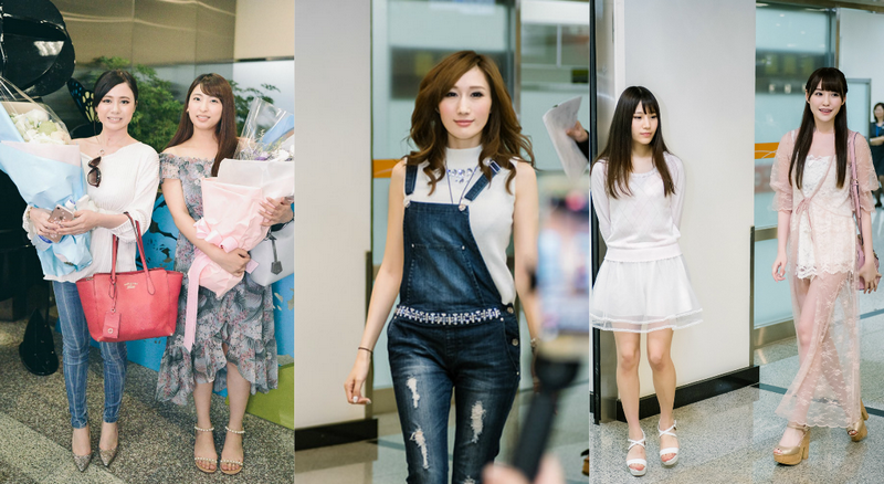 【GG扑克】見證歷史！日本26位一線「AV女優」齊聚來台…TAE 2017成人展「今日開跑」