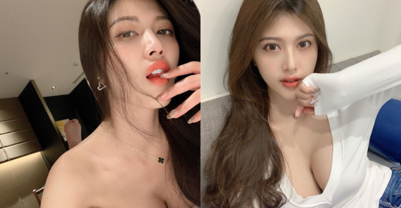 【GG扑克】誘惑逃不掉！「劉庭羽Doris」深夜咬唇放電太撩人，鮮嫩美乳”溝”引男粉好好面對！