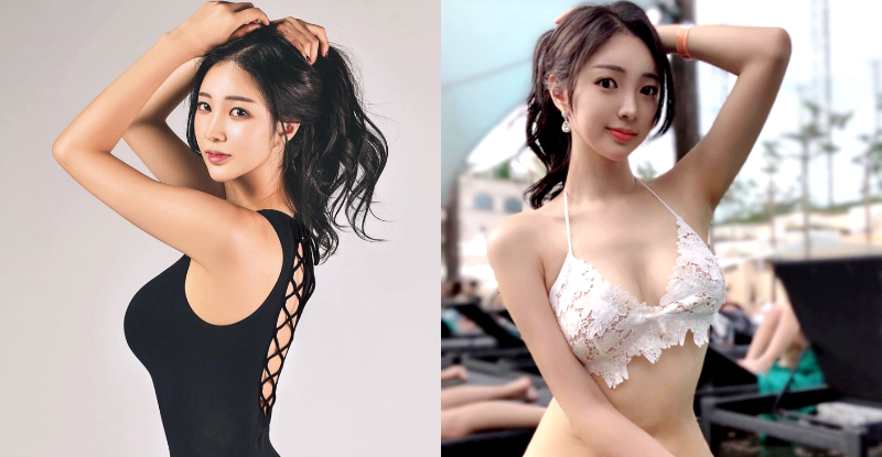 【GG扑克】腰瘦哦！南韓模特兒「Nana(연하나)」火辣曲線玲瓏有致，美乳翹臀樣樣來就怕兩眼不夠看！