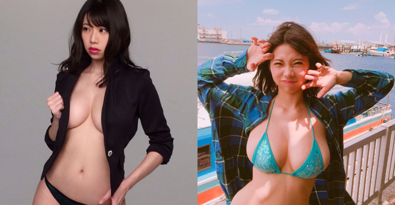 【GG扑克】扣子真的飛掉了！「超巨乳妹子」高聳雙峰直接「撐爆鈕扣」太暴力！