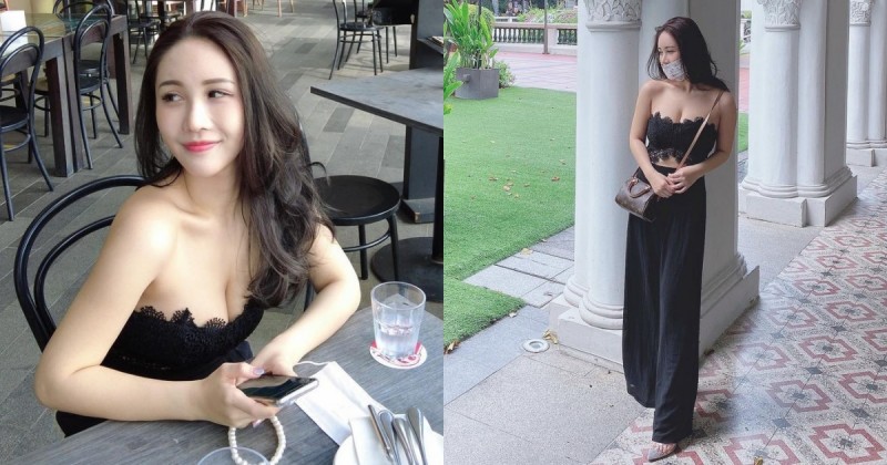 【GG扑克】新加坡街頭出沒「長髮豪乳妹」，平口上衣秀「香肩雪乳」，回頭率超過100%！