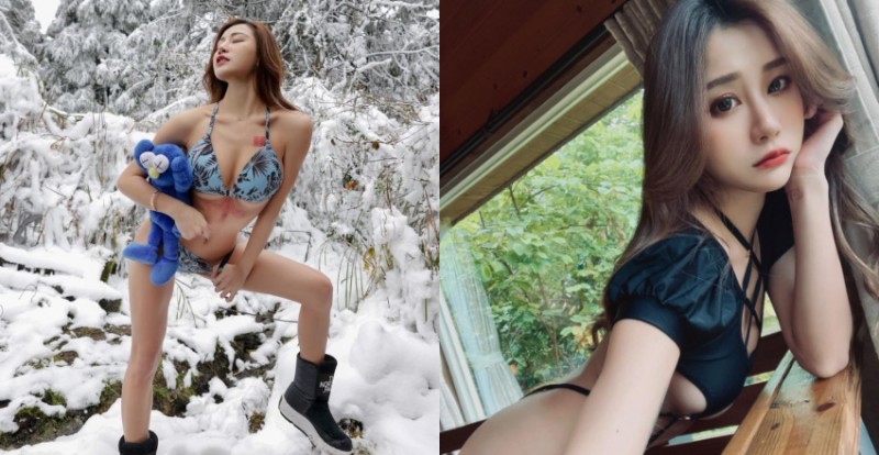 【GG扑克】雪國女神「Lara 囍」純白世界展現性感曲線　光看都覺得透心涼！