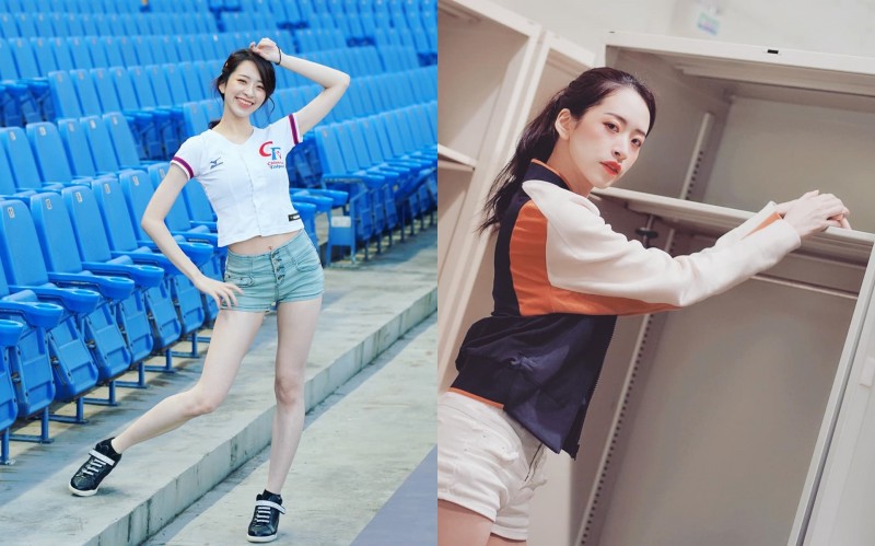 【GG扑克】12強中華隊啦啦隊員「羅詠韶」驚天美腿引肉搜暴動　笑起來瞇成一條線讓人好著迷