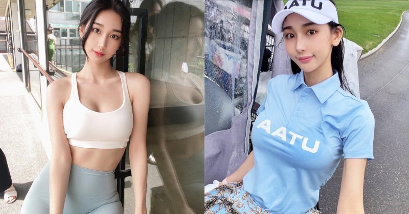 【GG扑克】正妹運動員「練出優質曲線」，「球場性感造型」好讓人分心！