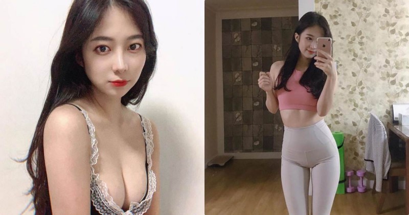 【GG扑克】彼拉提斯教練擁「白嫩大美乳」，穿緊身褲逼出「邪惡形狀」！