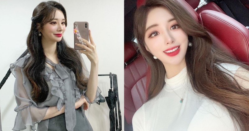 【GG扑克】南韓超美豔「氣質女主播」，播報時的「極品曲線」迷倒觀眾！