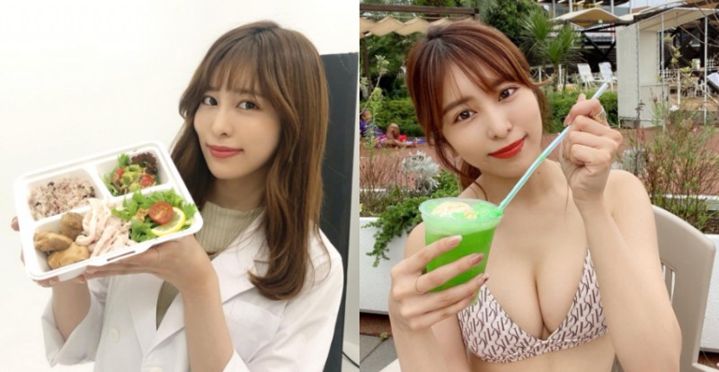 【GG扑克】日本正妹營養師「桃衣香帆」展現專業　讓營養都吃對地方了！