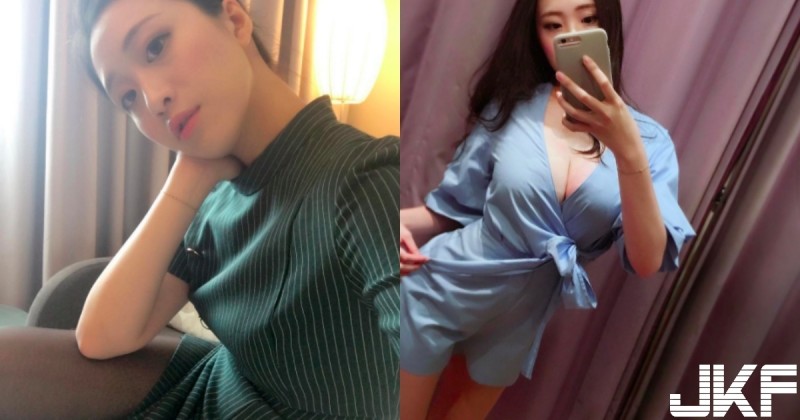 【GG扑克】隱乳系空姐！褪下制服竟然「乳量驚人」!各種「養眼畫面」大秀好身材沒有極限…