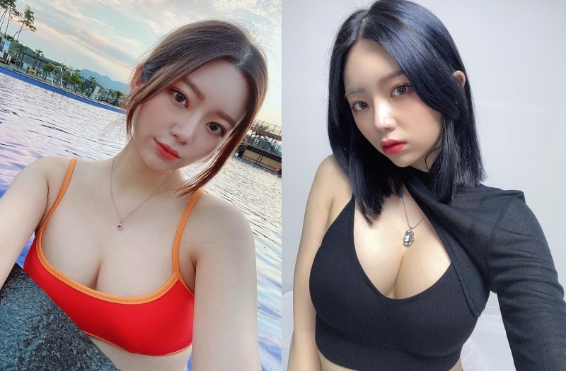 【GG扑克】巨乳網拍闆娘「HEEJEONG」纖腰爆乳S曲線辣翻天　上帝視角「渾圓乳球」兇猛炸出