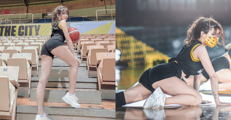 【GG扑克】甜心隊長領「性感微笑線」向上，「鮮嫩玉腿」在地上磨擦摩擦！