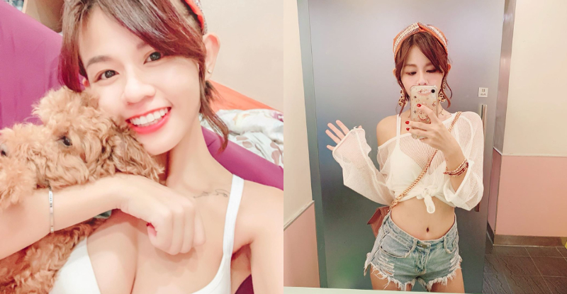 【GG扑克】人氣模特兒「安柏涵Amber Han」清新臉蛋甜笑超迷人，傲人上圍更激發破表性感力！