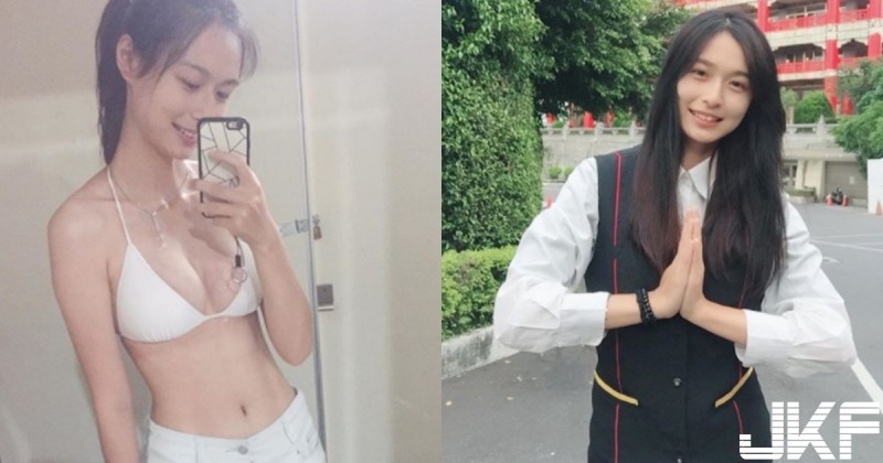 【GG扑克】隱乳系才是最強的！「城市大學校花」氣質好清新，換上「爆乳比基尼」還是有點厲害捏！