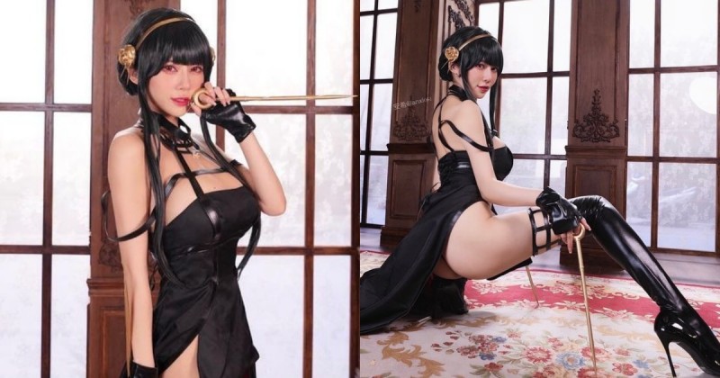 【GG扑克】巨乳甜心「安希」化身天然呆漂亮人妻！「爆乳露大腿」火辣裝扮殺傷力十足！