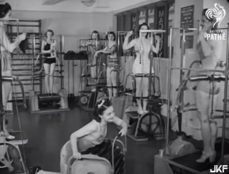 【GG扑克】1940年代「塑身機」長這樣！這是科學怪人實驗室吧