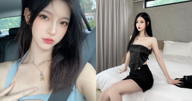 【GG扑克】20歲「高冷正妹」神似Angelababy，白皙的S曲線好吸睛！