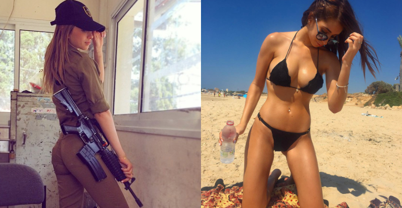 【GG扑克】猛虎出閘！以色列「性感女兵」退役　IG解鎖「比基尼辣照」乳彈連發