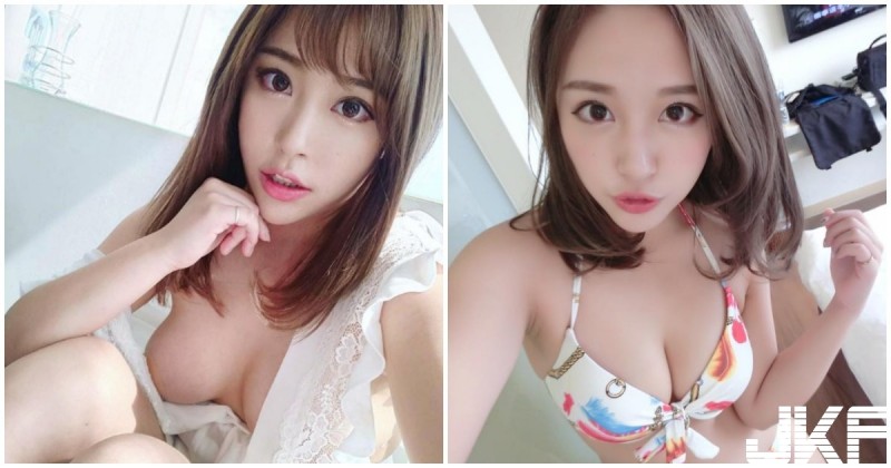 【GG扑克】衣服沒穿好「美乳掉出」！正妹「邪惡大奶」被看光，當她男友太幸福！