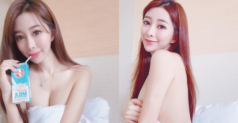 【GG扑克】昨晚裸睡？「甜心DJ Ivy」慵懶起床畫面讓人想撲倒　喝奶補奶準備開戰