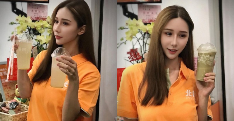 【GG扑克】北回高雄六合店「正妹店長」外型亮眼　吸引攝影師圍繞狂拍