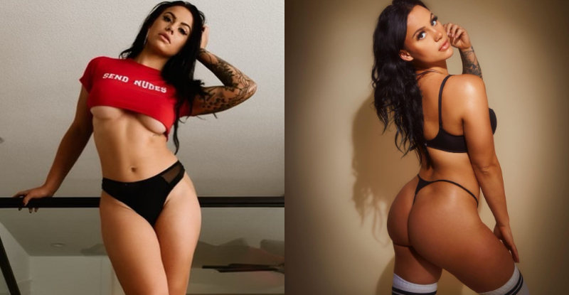 【GG扑克】性感辣模自豪乳量充沛奶型圓潤　心機露「南半球風光」展現誘人弧線