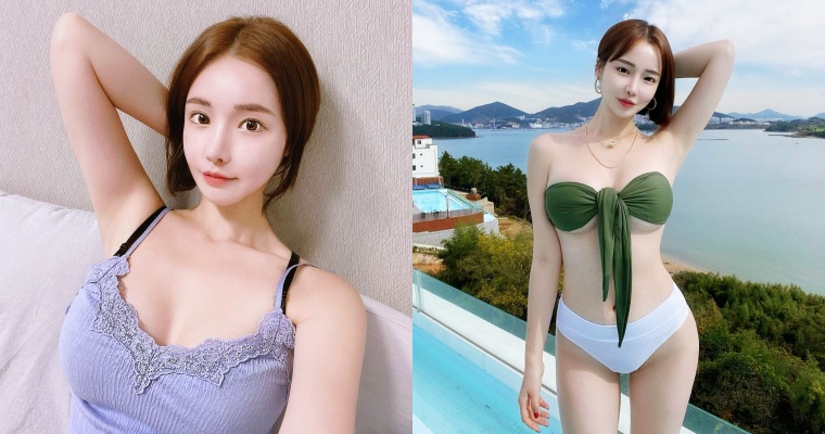 【GG扑克】讓人心動的溫柔小姐姐！短髮正妹 woou.c「肉感 S 曲線＋雪乳」不藏私