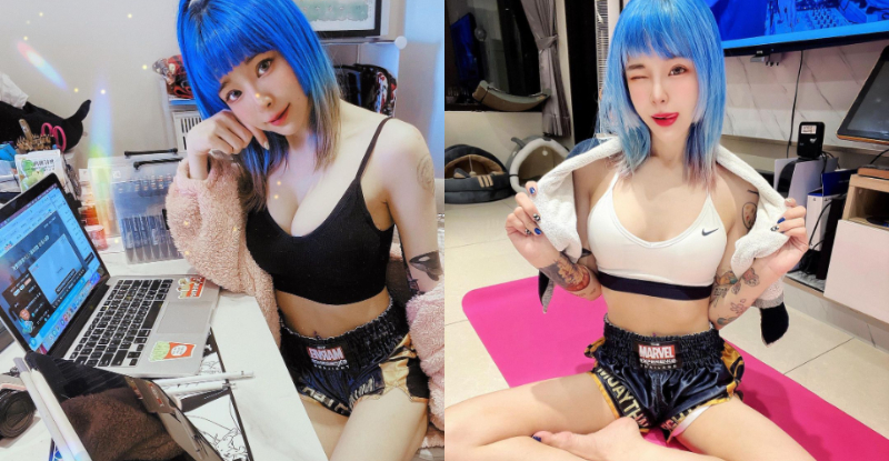 【GG扑克】火辣DJ「紀嵐」巨猛炸彈刷存在感，各動作被「雙球狂卡」超困擾