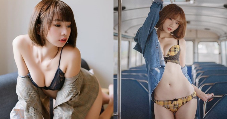 【GG扑克】短髮控站出來！「童顏尬 E 奶」蹦出新滋味！呆萌正妹「優寶」天使臉、魔鬼身超可口…